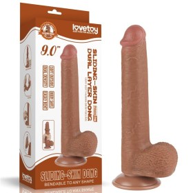 Realsitičan Dildo u braon boji- LVTOY00737-1